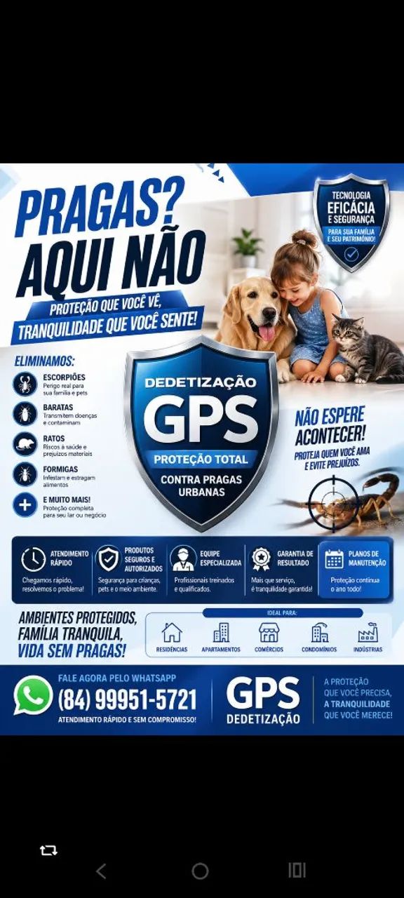 Controle de praga urbanas 