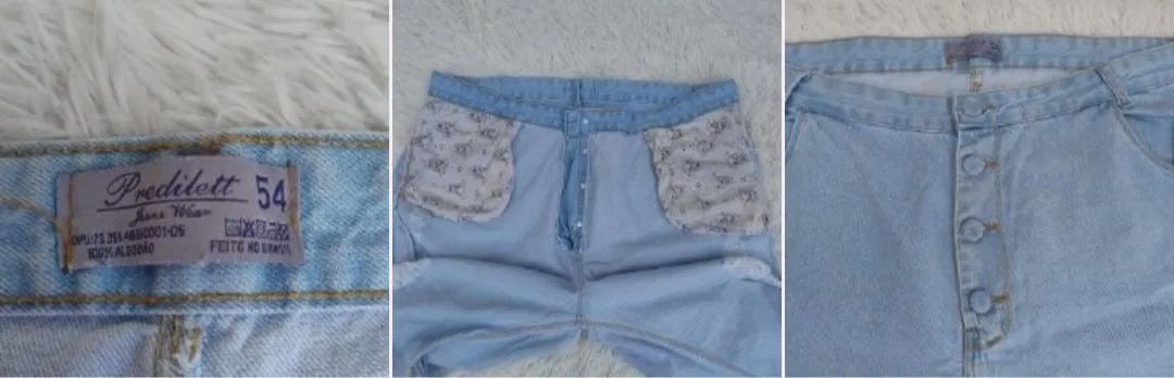 Calça Feminina Predilett Azul Claro  - Foto 4