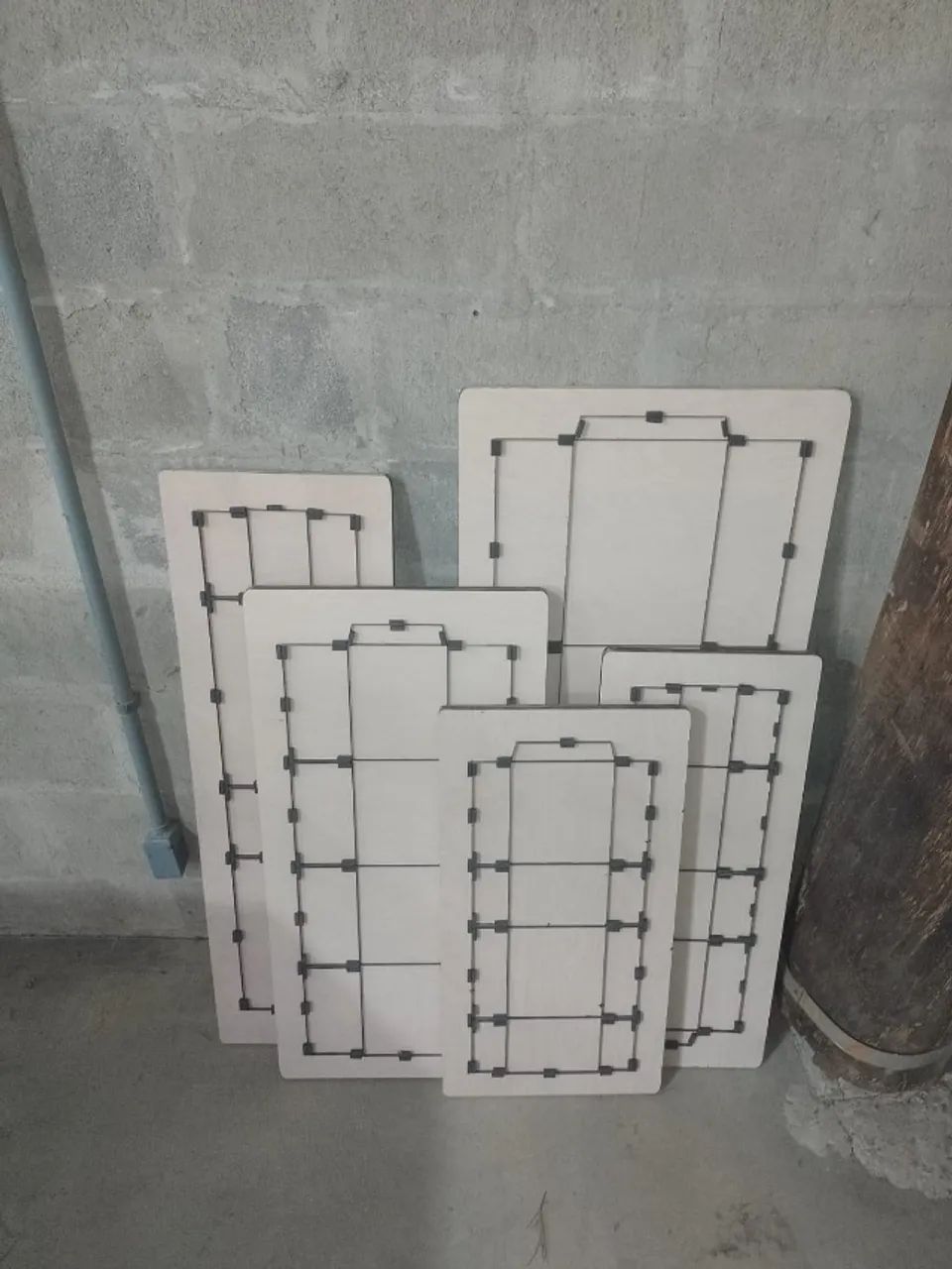 Máquina de Corte e Vinco Elétrica 100cm Semi-Automática + 5 Facas para Caixas - Foto 4