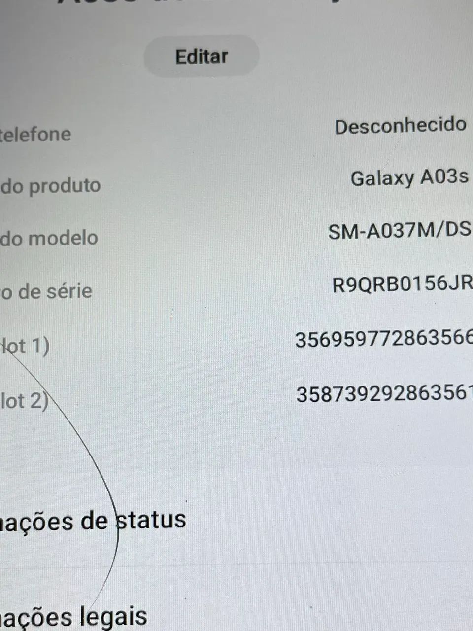 Celular Samsung Galaxy A03S - Foto 2