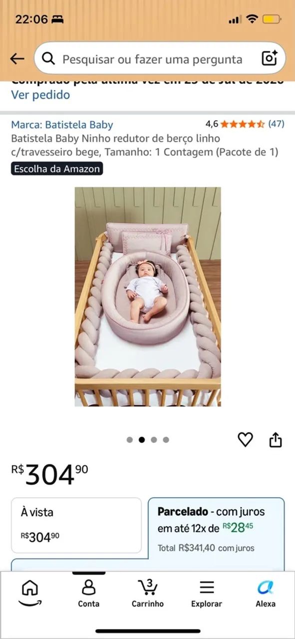 Ninho para bebê  - Foto 2