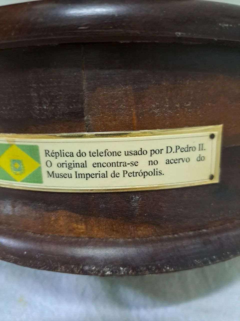 Telefone Réplica Decorativa - D. Pedro II - Foto 5