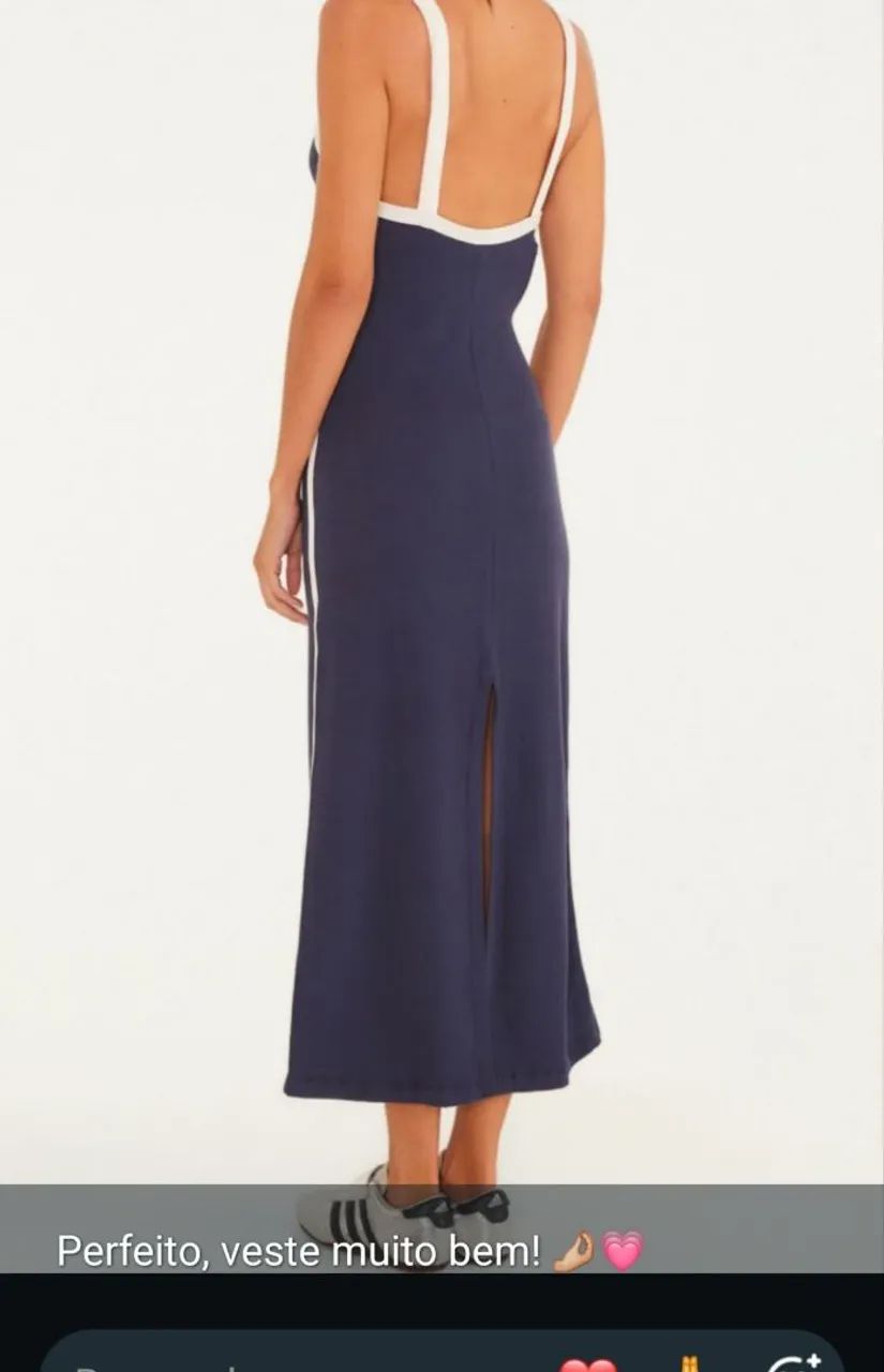 Vestido canelado da Farm  - Foto 2