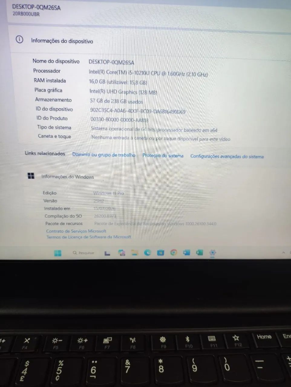 Notebook Lenovo ThinkPad E14 - Foto 3