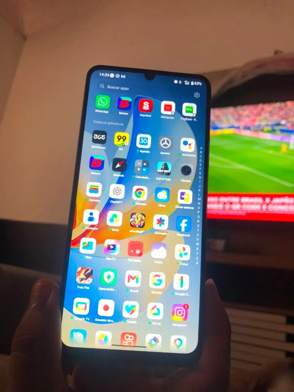 Vendo celular todo bom sem defeito 4 mês de uso 128 e 4 de ram  Realme note 70 - Foto 2