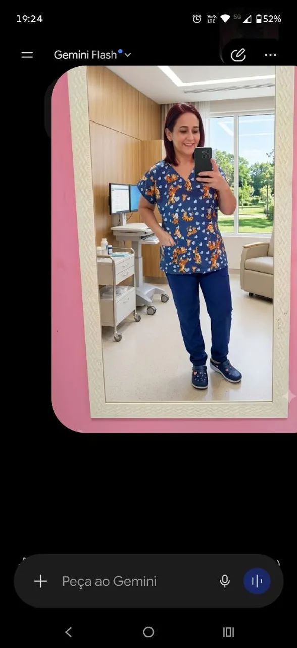 Pijama estampado em microfibra  - Foto 5