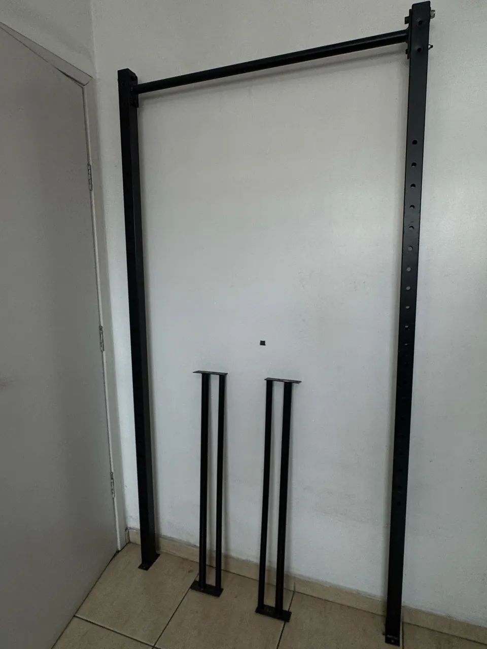 Rack Funcional Crossfit p/ Agachamento e Supino - Preto