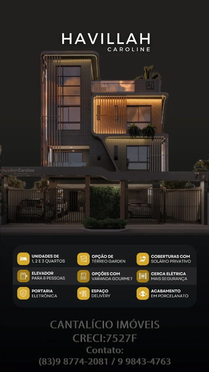 APARTAMENTOS  DE 1, 2  QUARTOS E COBERTURA COM SUÍTE  NOS BANCÁRIOS