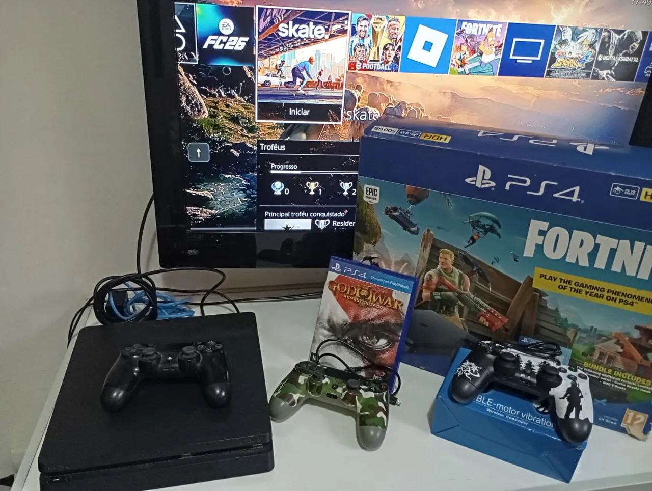 VENDE-SE PS4 SLIM 