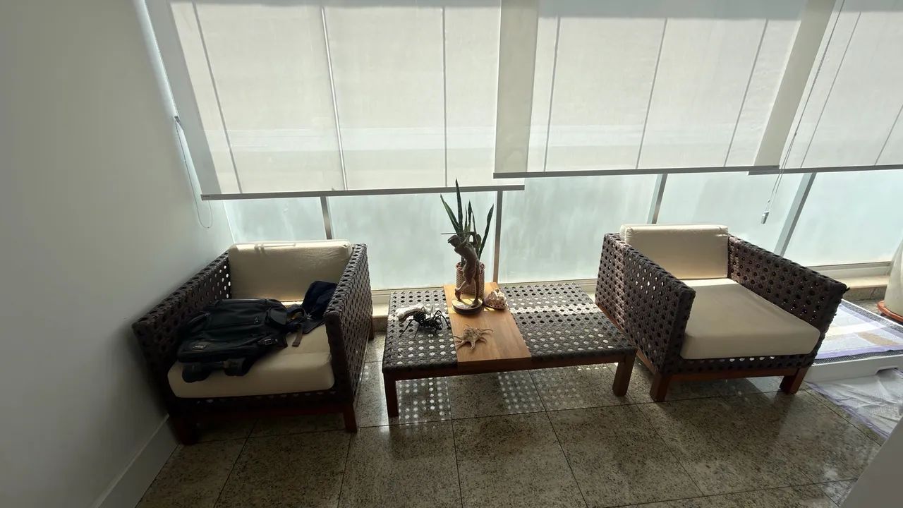 Conjunto Sacccaro 2 poltronas e 1 mesa  - Foto 3