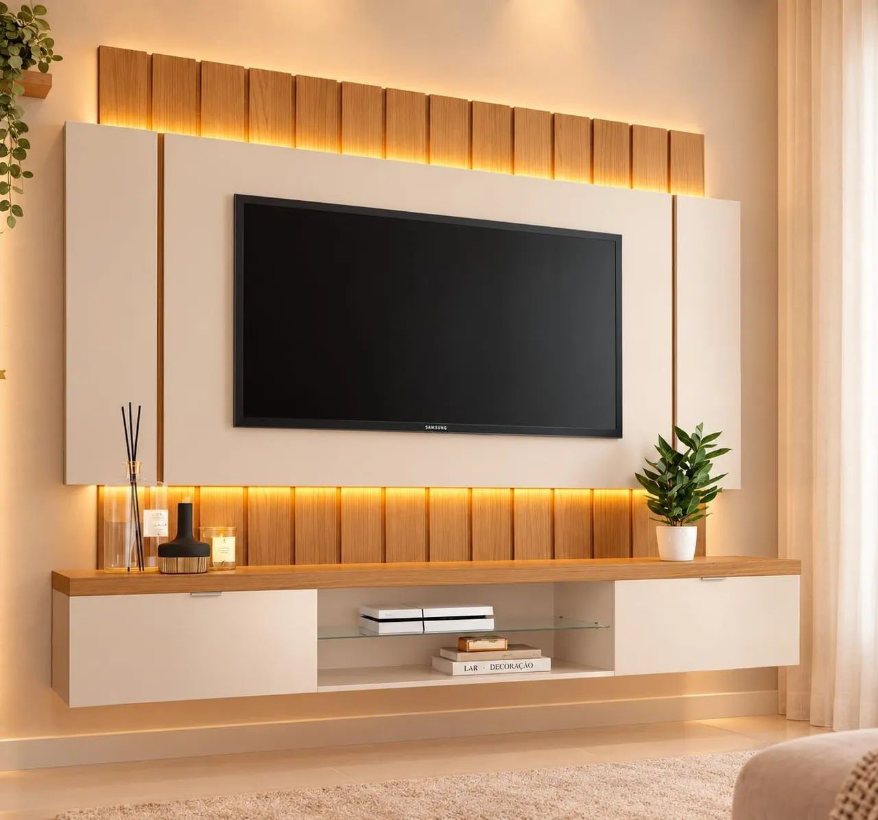 PAINEL COM LED PARA TV ATÉ 55" - Foto 2