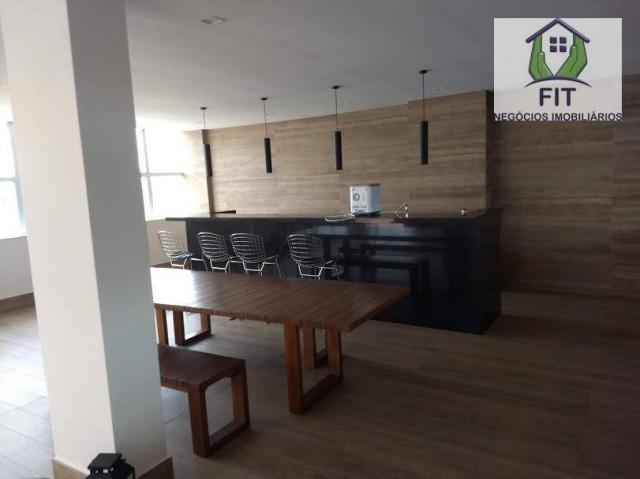 Studio com 1 dormitório para alugar, 33 m² por r$ 1.800/mês - jardim tarraf ii - são josé - Foto 16