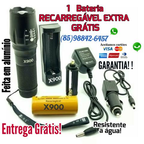 Lanterna X900 a mais potente do mercado.+ garantia + Entrega Grátis