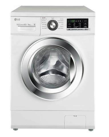 Lavadora e Secadora de Roupas LG WD9WE6 Branca - 8,5Kg! 110V