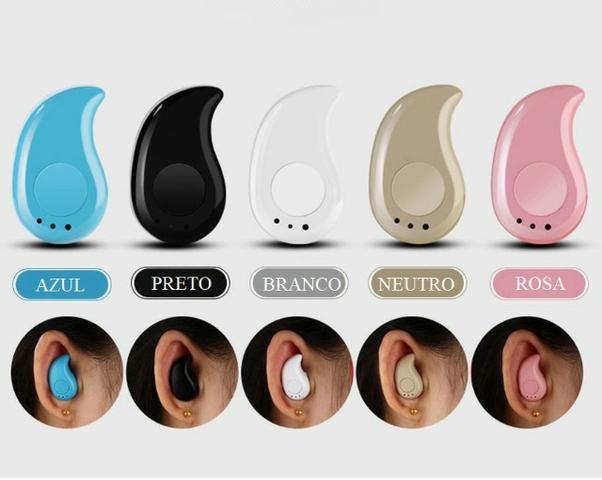 Mini Fone Sem Fio Via Bluetooth Acessorio de Celular