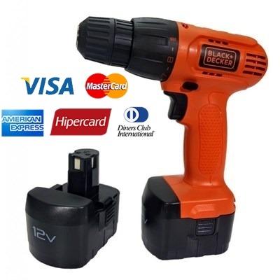 Furadeira Parafusadeira 3/8 12v Cd121k2 Blackedecker Bivolt - Foto 5