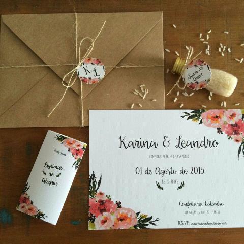 Personalizado convite aniversário e casamento