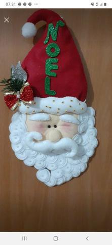 Aceitamos encomendas Papai Noel em feltro