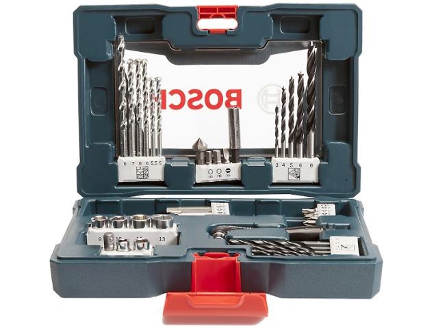 Kit Ferramentas Bosch 41 Pecas V Line 41 Com Maleta Materiais De