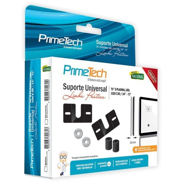 Suporte de TV Universal Fixo para TV Lcd Led de 14 a 84 Polegadas