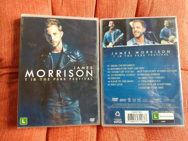 NOVO - DVD James Morrison - T In The Park Festival - Foto 2