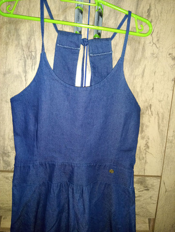 vestido jeans mole