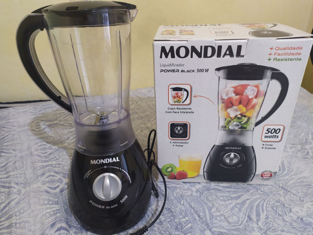Liquidificador novo Mondial