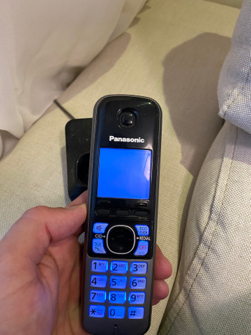 Vendo telefone sem fio Panasonic - (bem novinho) - Foto 4