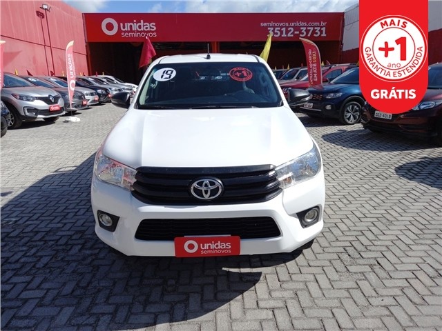 TOYOTA HILUX 2019 2.8 STD 4X4 CD 16V DIESEL 4P MANUAL