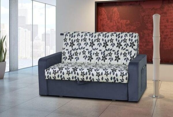Sofá Cama Daiane c/ Baú Suede Frete Grátis - Até 12x
