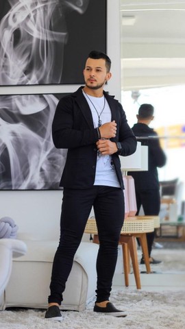 Blazer Masculino Super Slim  - Foto 3