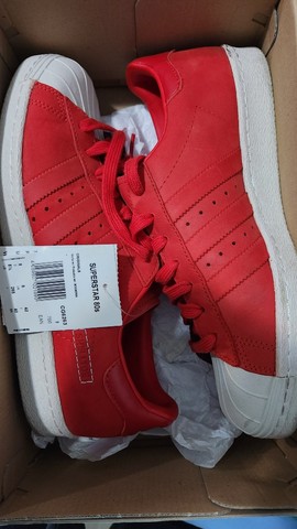 Adidas superstar 80s best sale rojas