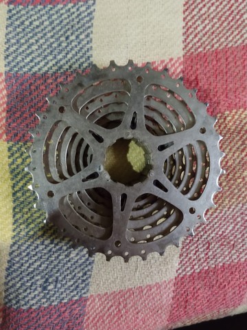 Catraca k7 shimano 9v nova 11/34 original cromada