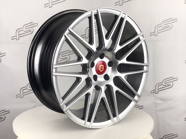 Roda Gisa Flow Forming YA8275W Hyper Prata 5x112 - 20x9 e 20x10,5 aro 20 duas talas - Foto 3