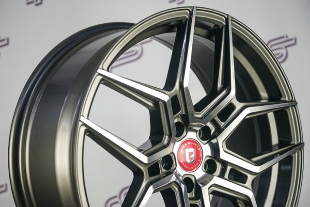  Rodas Gisa Flow Form 3352 Grafite Diamantado 5x112 - 20x8,5 aro 20 tala 8,5 - Foto 2