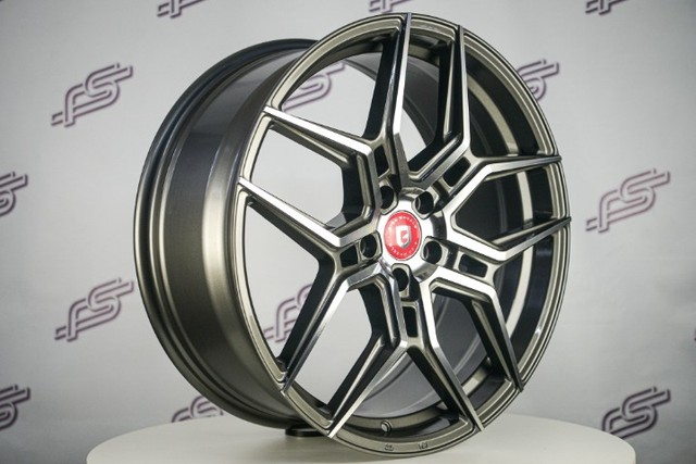  Rodas Gisa Flow Form 3352 Grafite Diamantado 5x112 - 20x8,5 aro 20 tala 8,5 - Foto 3