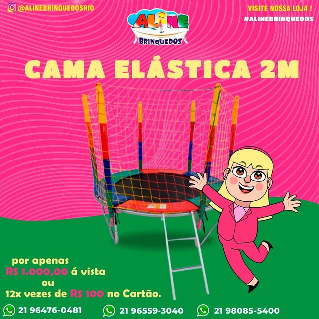 Cama elástica 1.83 - Foto 3
