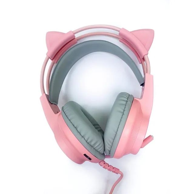 Fone De Ouvido Headset Gamer Gatinho Ps4/x-one Kp-ga04 - KNUP