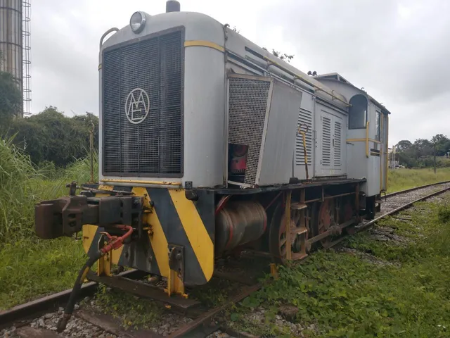 Trem Locomotiva Rei dos Trilhos - 19 peças - Amendoim Brinquedos