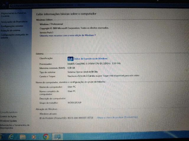 Notebook Toshiba - Super Conservado!!!! - Foto 5