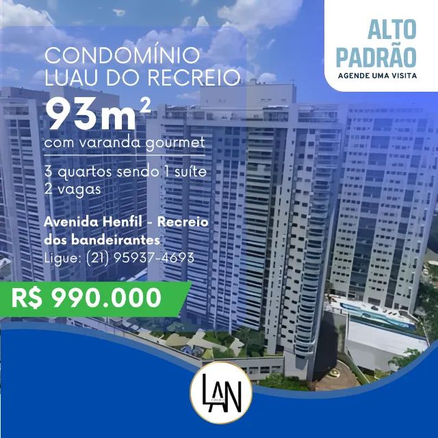 Captação de Apartamento a venda na Avenida Henfil - até 600/601, Recreio dos Bandeirantes, Rio de Janeiro, RJ