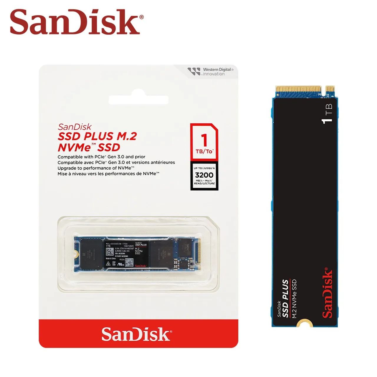 SSD Nvme 1tb SanDisk original lacrado 