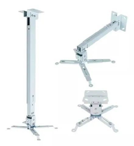 Suporte universal para projetor branco