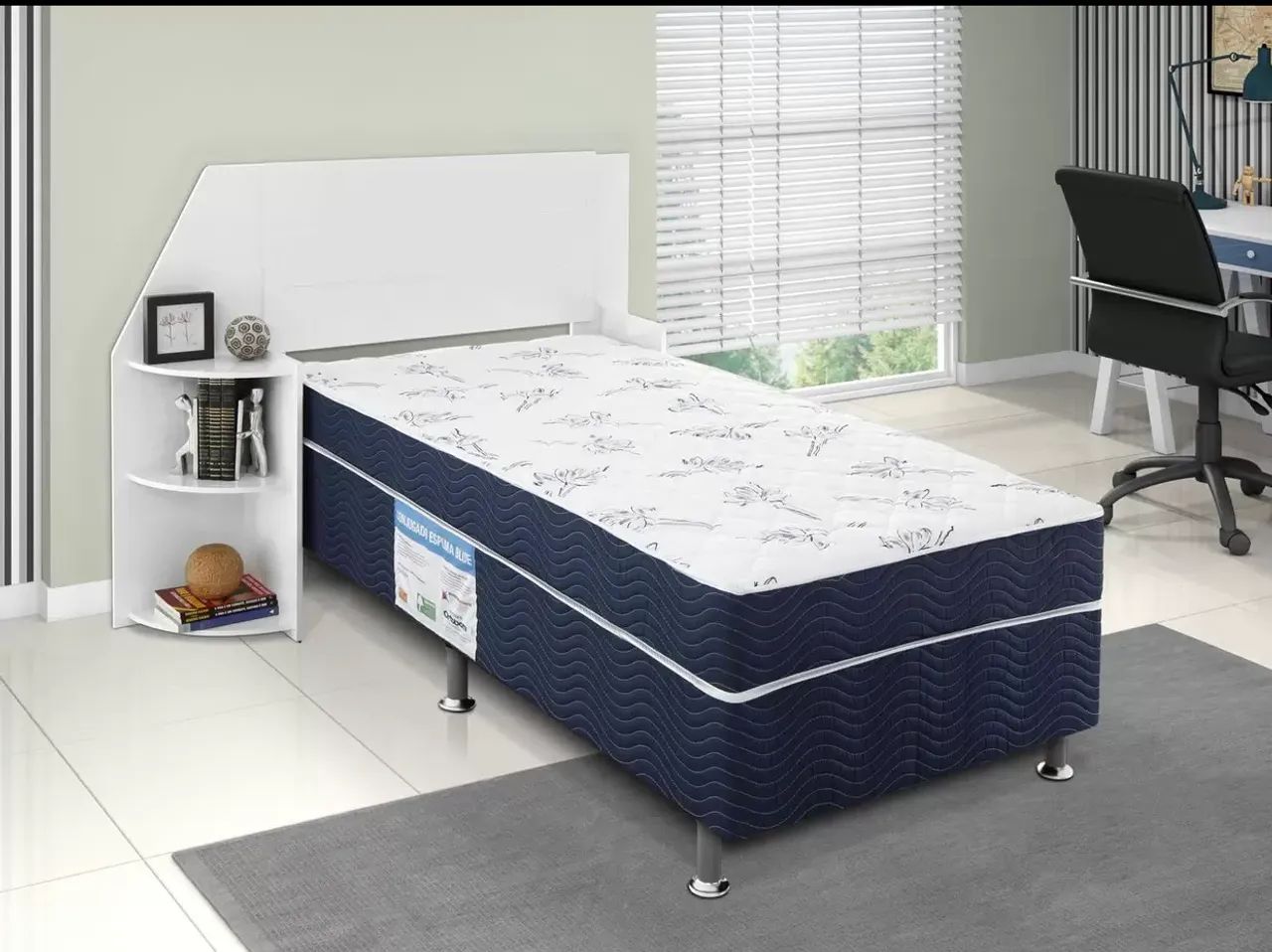 Cama box conjugada solteirão  - Foto 2