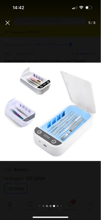 Esterilizador para manicure  - Foto 4