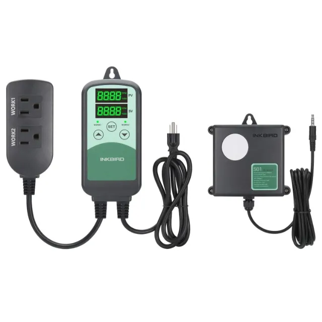 Monitor E Controlador Digital Programável De Co2 Inkbird