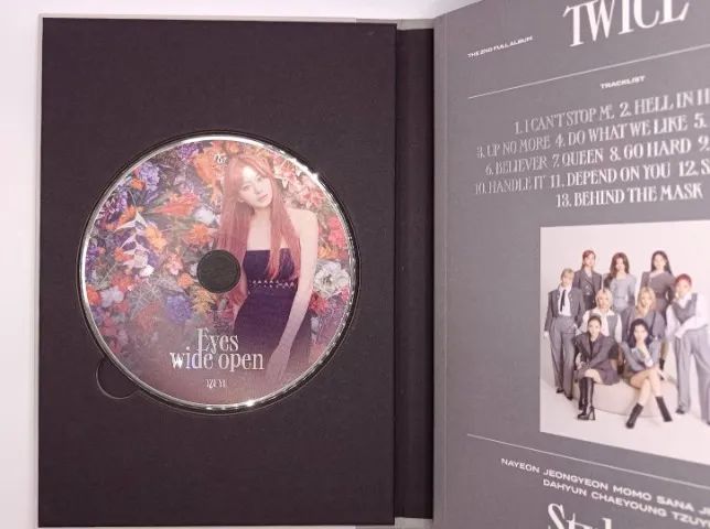 CD TWICE - Eyes Wide Open Style Version Album Tzuyu - Foto 2