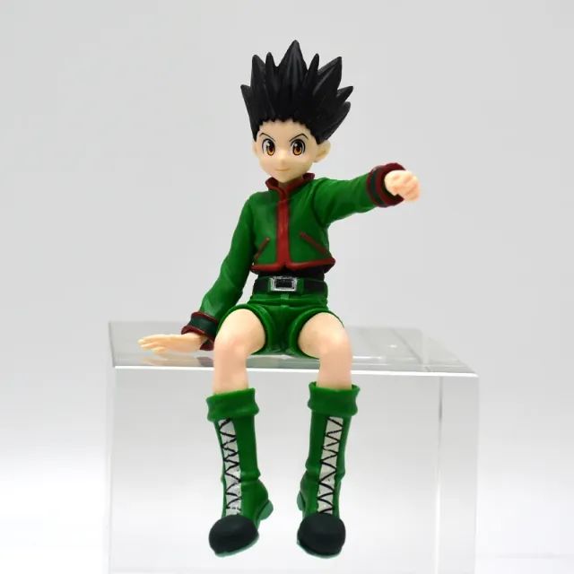 Gon e Kilua Hunter x Hunter Anime Action Figure de coleção 13cm sem caixa - Foto 4