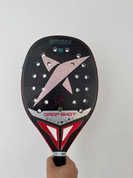 Raquete De Beach Tennis Drop Shot Canyon Pro 1.0 Bt - Foto 3