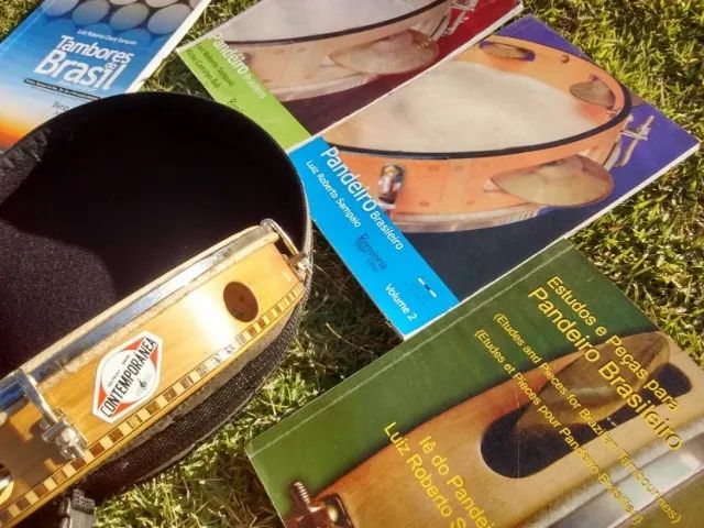 Pandeiro Contemporânea 10" profissional choro - Foto 2